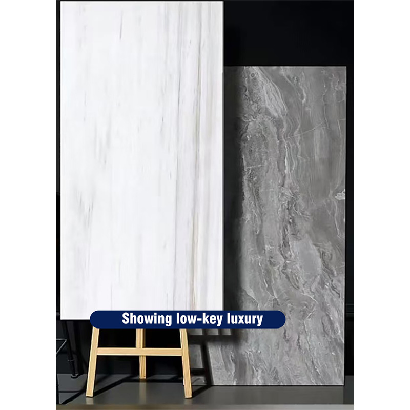 How do ceramic floor tiles achieve both high strength and wear resistance to withstand long-term use in high-traffic areas?